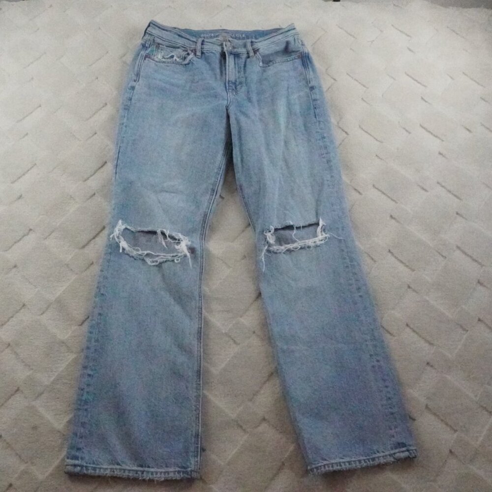 American Eagle Outfitters Blue Boot Cut Jeans